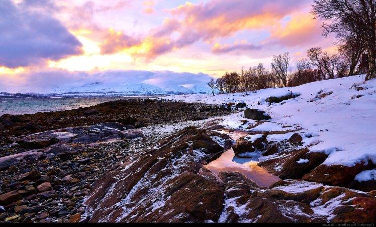 Norway, Snow, Landscape HD Wallpaper Desktop Background