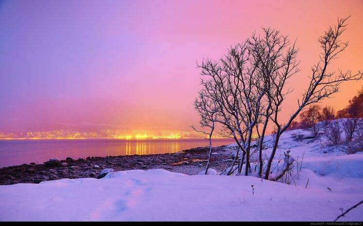 Norway, Snow, Landscape HD Wallpaper Desktop Background