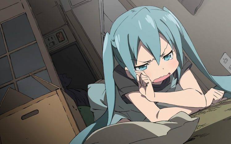 Hatsune Miku, Vocaloid, Twintails HD Wallpaper Desktop Background