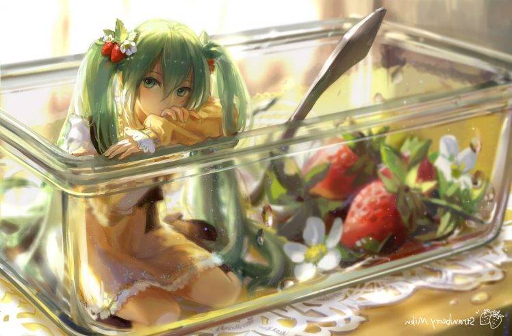 Vocaloid, Hatsune Miku, Soft Shading HD Wallpaper Desktop Background