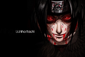 Naruto Shippuuden, Anime, Red Eyes, Blood