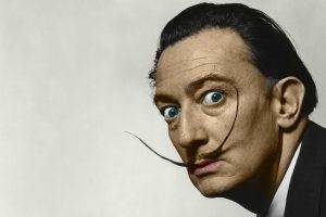 Salvador Dalí, Colorized Photos