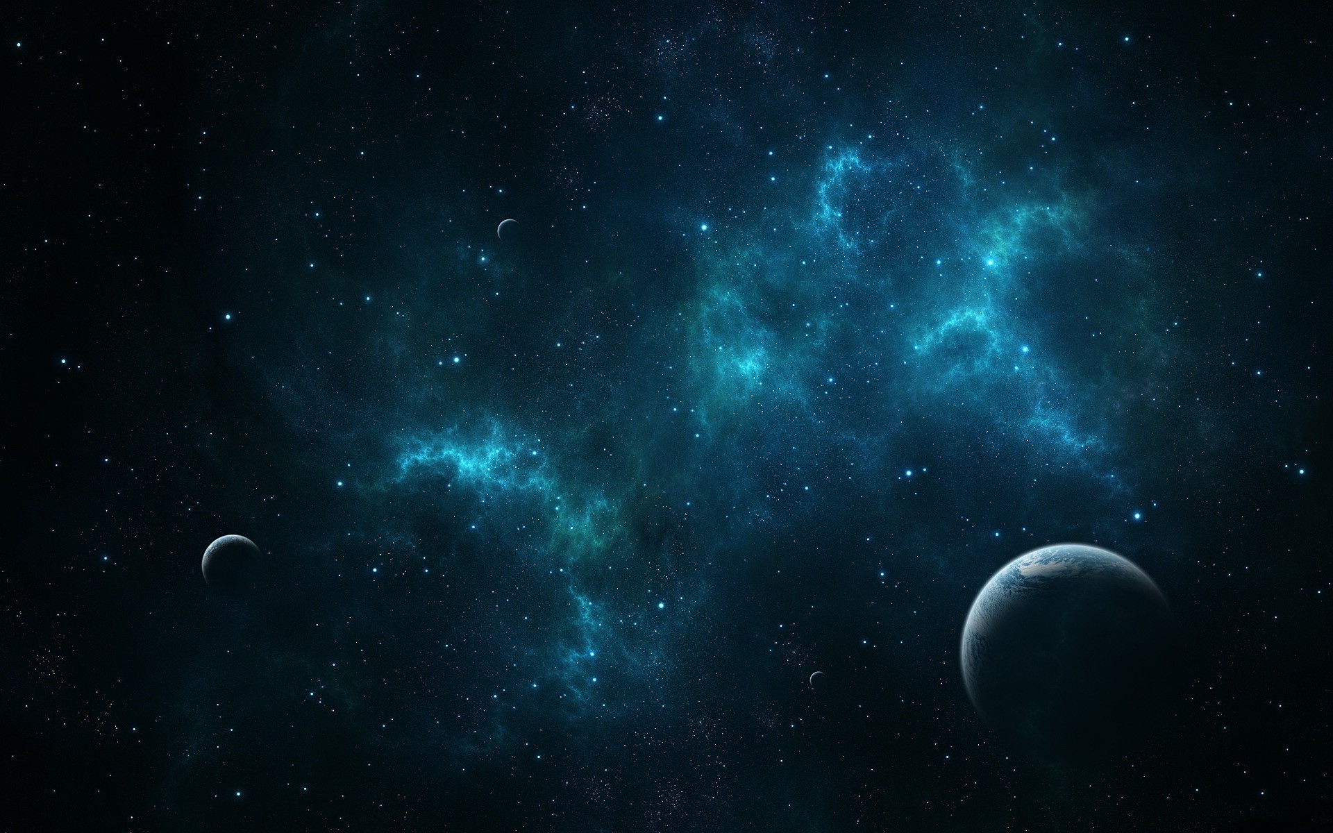 space, Stars, Planet Wallpaper