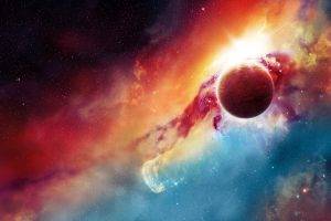 universe, Galaxy, Space, Stars, Planet, Space Art