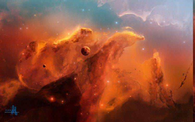 nebula, JoeyJazz, Space Art, Planet HD Wallpaper Desktop Background