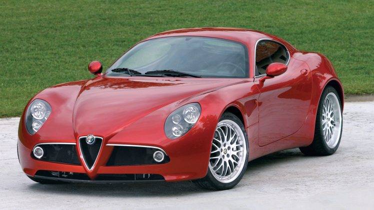 Alfa Romeo, Car, Red Cars HD Wallpaper Desktop Background