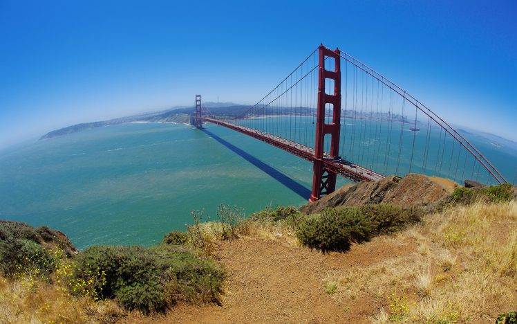 landscape, Sky, Golden Gate Bridge HD Wallpaper Desktop Background