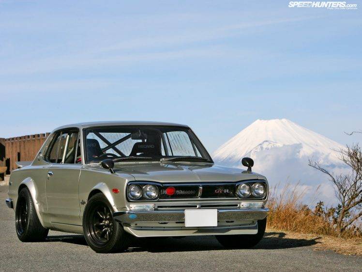 Nissan, Nissan Skyline, Hakosuka, Japan, Mountain, Car, Mount Fuji, GT2000 HD Wallpaper Desktop Background