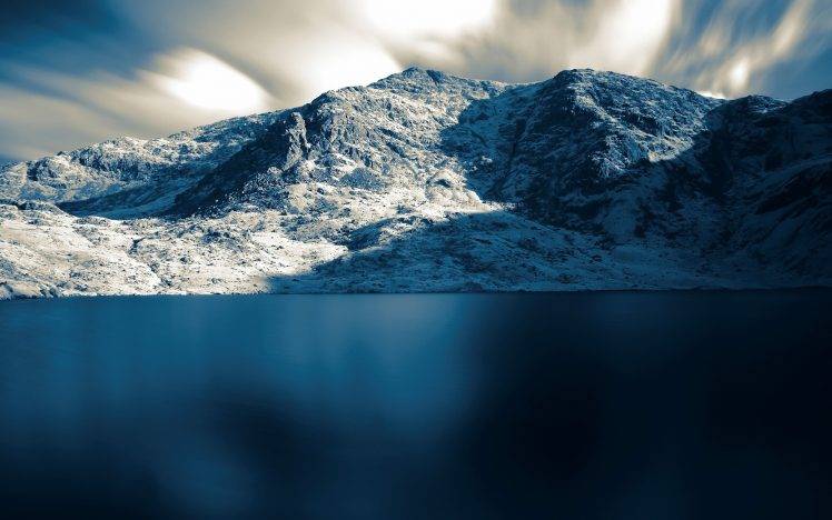landscape, Mountain, Long Exposure, Snow HD Wallpaper Desktop Background