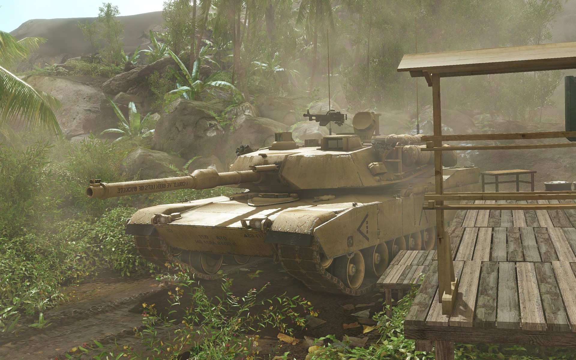 abrams battle tank video game