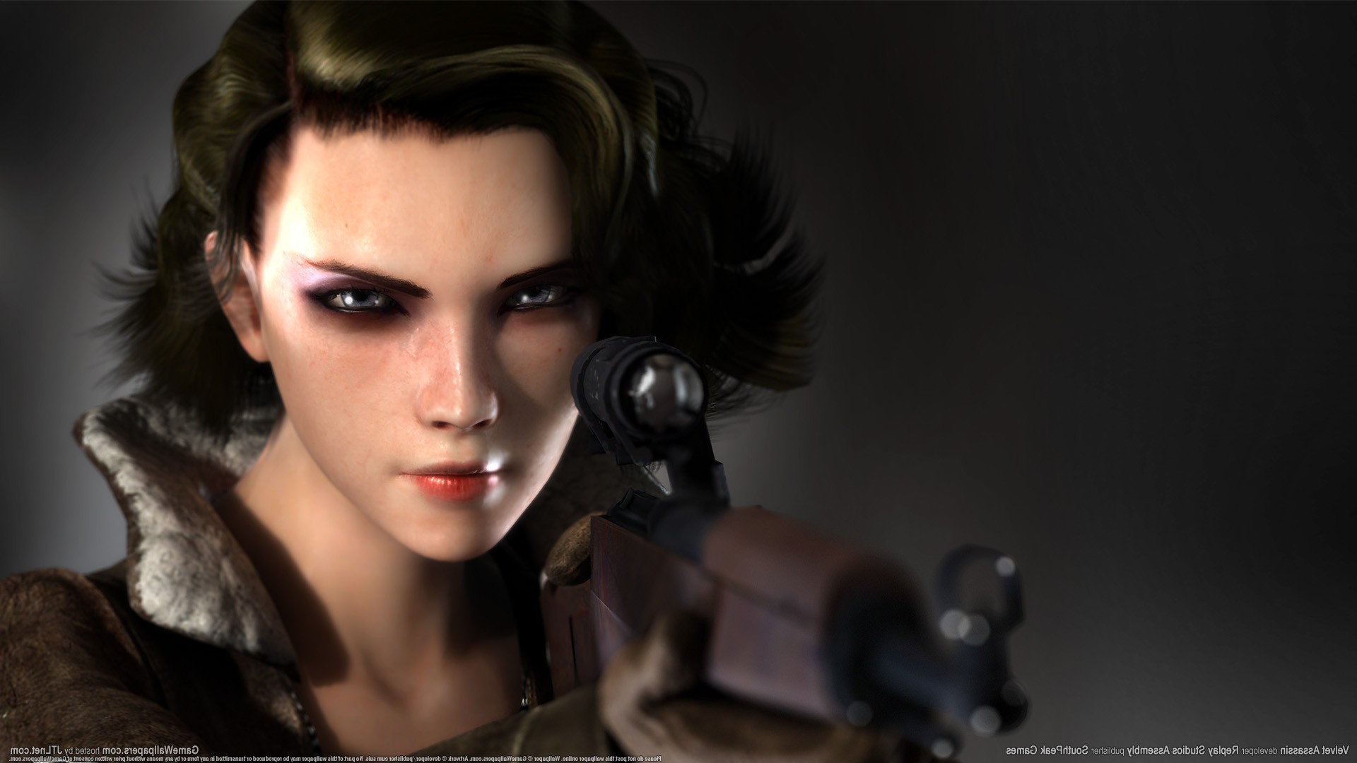Velvet Assassin, Video Games, Sniper Rifle, Women Wallpaper