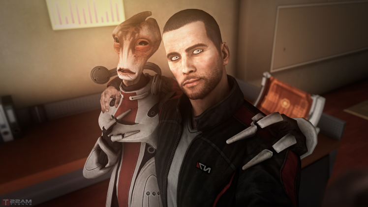 selfies, Mass Effect HD Wallpaper Desktop Background