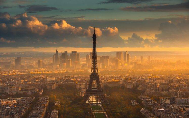 artwork, Paris, Nature, City, Eiffel Tower, Sunlight Wallpapers HD /  Desktop and Mobile Backgrounds