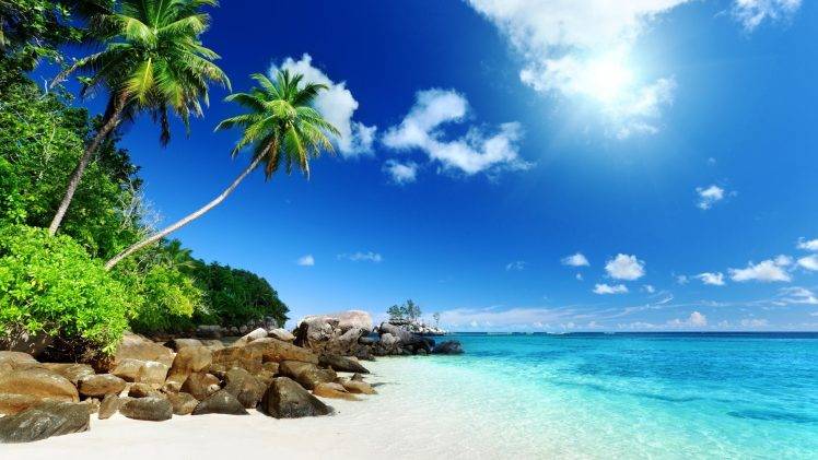 beach, Nature, Landscape HD Wallpaper Desktop Background