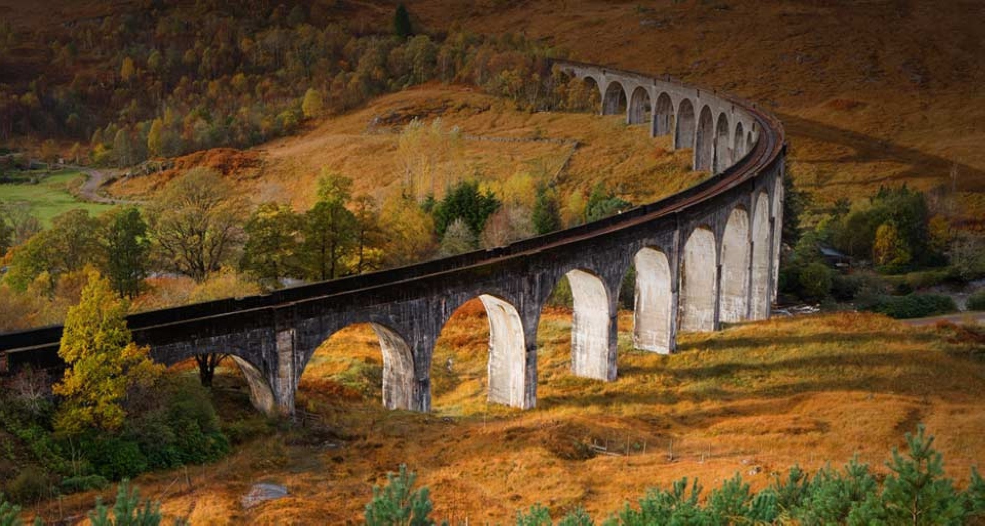 Glenfinnan, Landscape Wallpaper