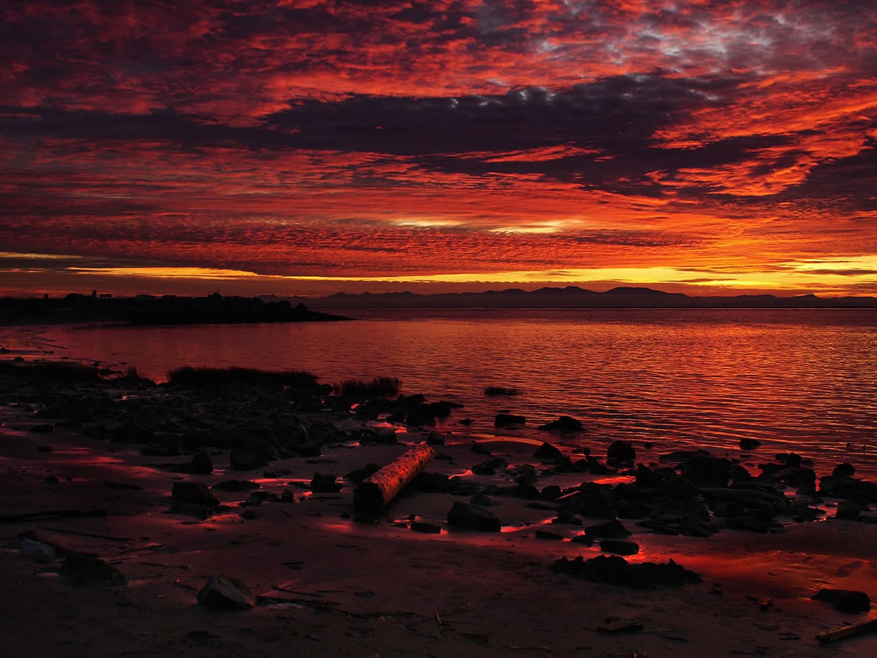 landscape, Sunset, Beach, Sky, Nature Wallpapers HD / Desktop and