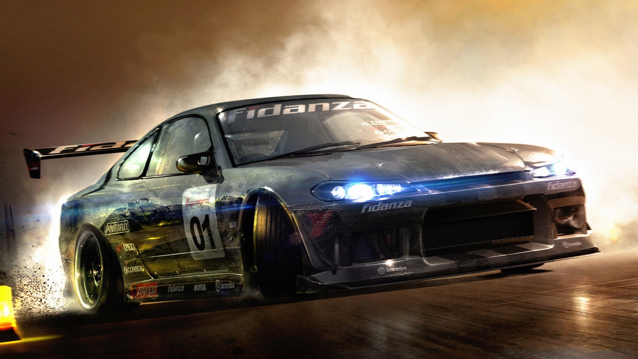 Nissan, Drift, S15, Race Driver: GRID Wallpaper