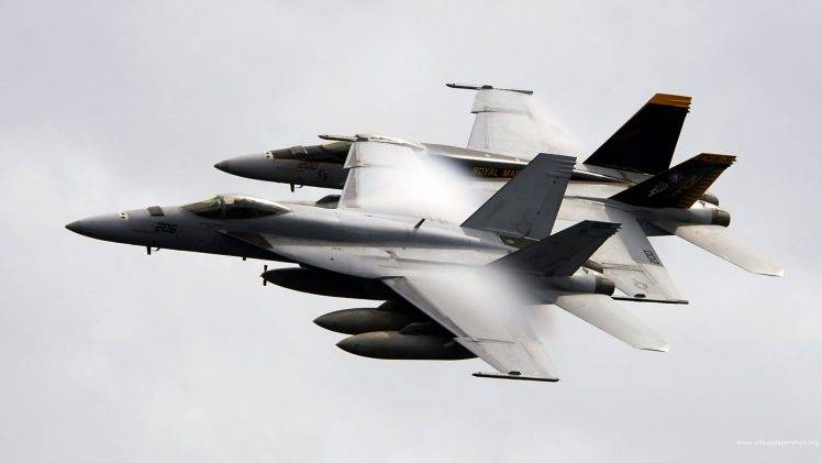 military Aircraft, Airplane, Jets, McDonnell Douglas F A 18 Hornet HD Wallpaper Desktop Background