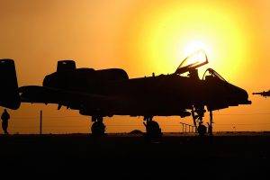 military Aircraft, Airplane, Jets, Silhouette, Sunlight