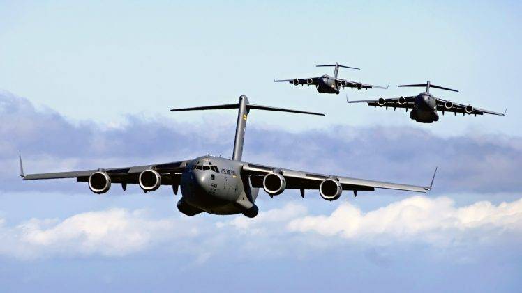 military Aircraft, Airplane, Jets, C 17 Globmaster HD Wallpaper Desktop Background
