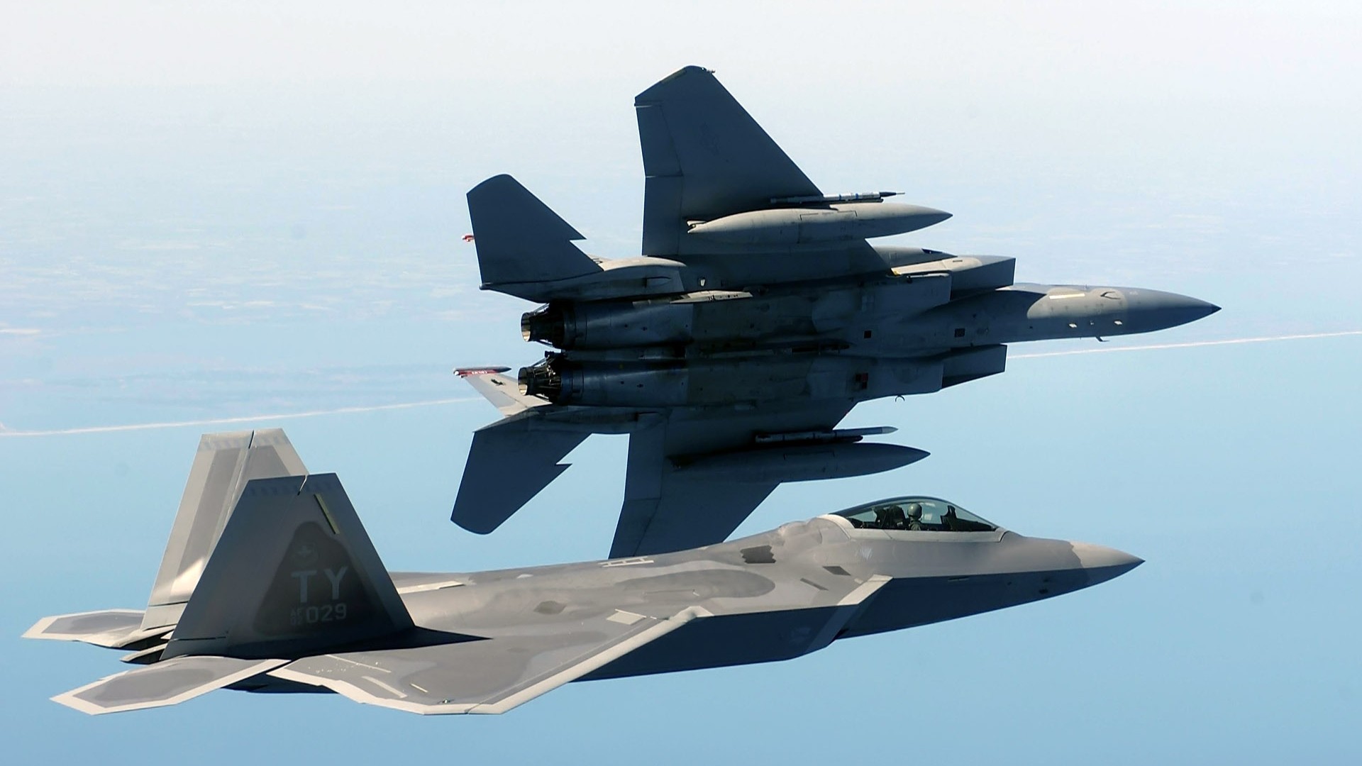 military Aircraft, Airplane, Jets, F22 Raptor, F 15 Eagle Wallpaper