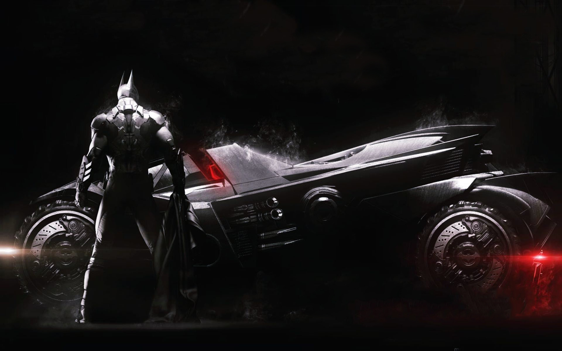Batman, Batmobile Wallpaper