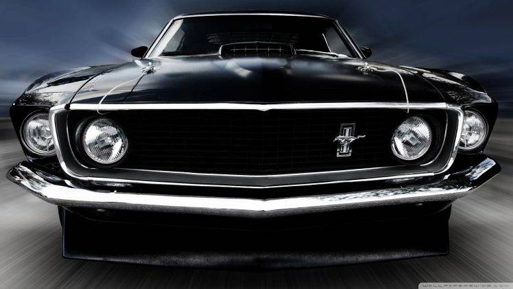 ford Mustang 1969, Old Car, Sports Car HD Wallpaper Desktop Background