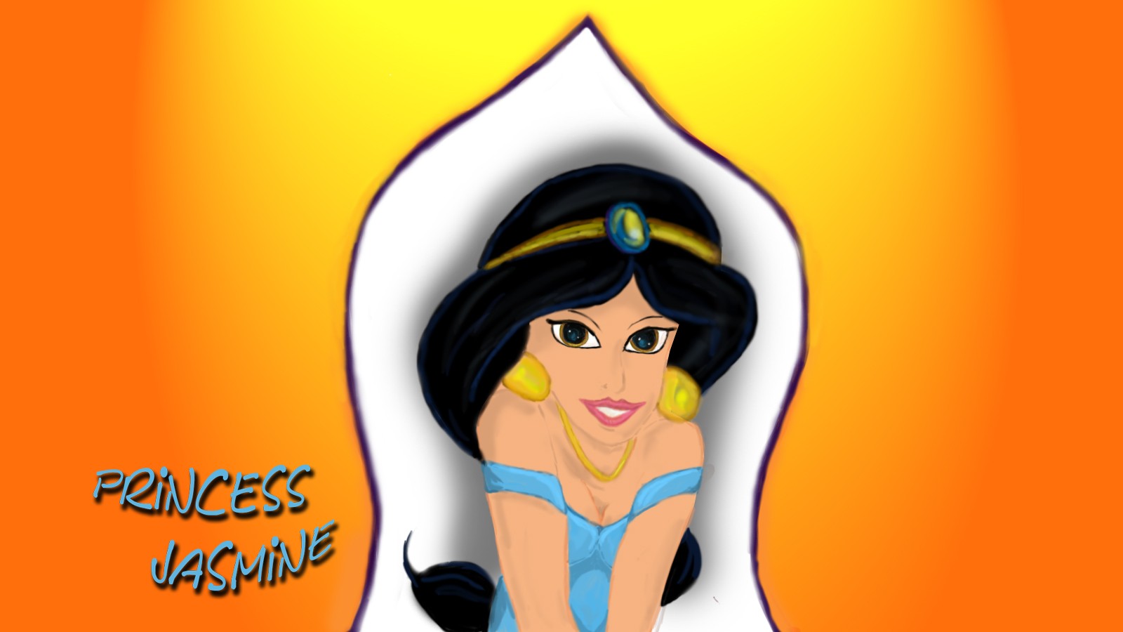 princess Jasmine, Disney Princesses, Disney, Adobe Photoshop, Digital Art Wallpaper