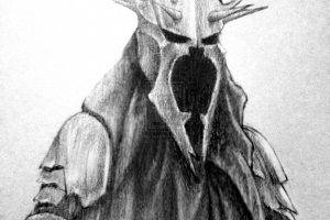 The Lord Of The Rings, Drawing, Witchking Of Angmar
