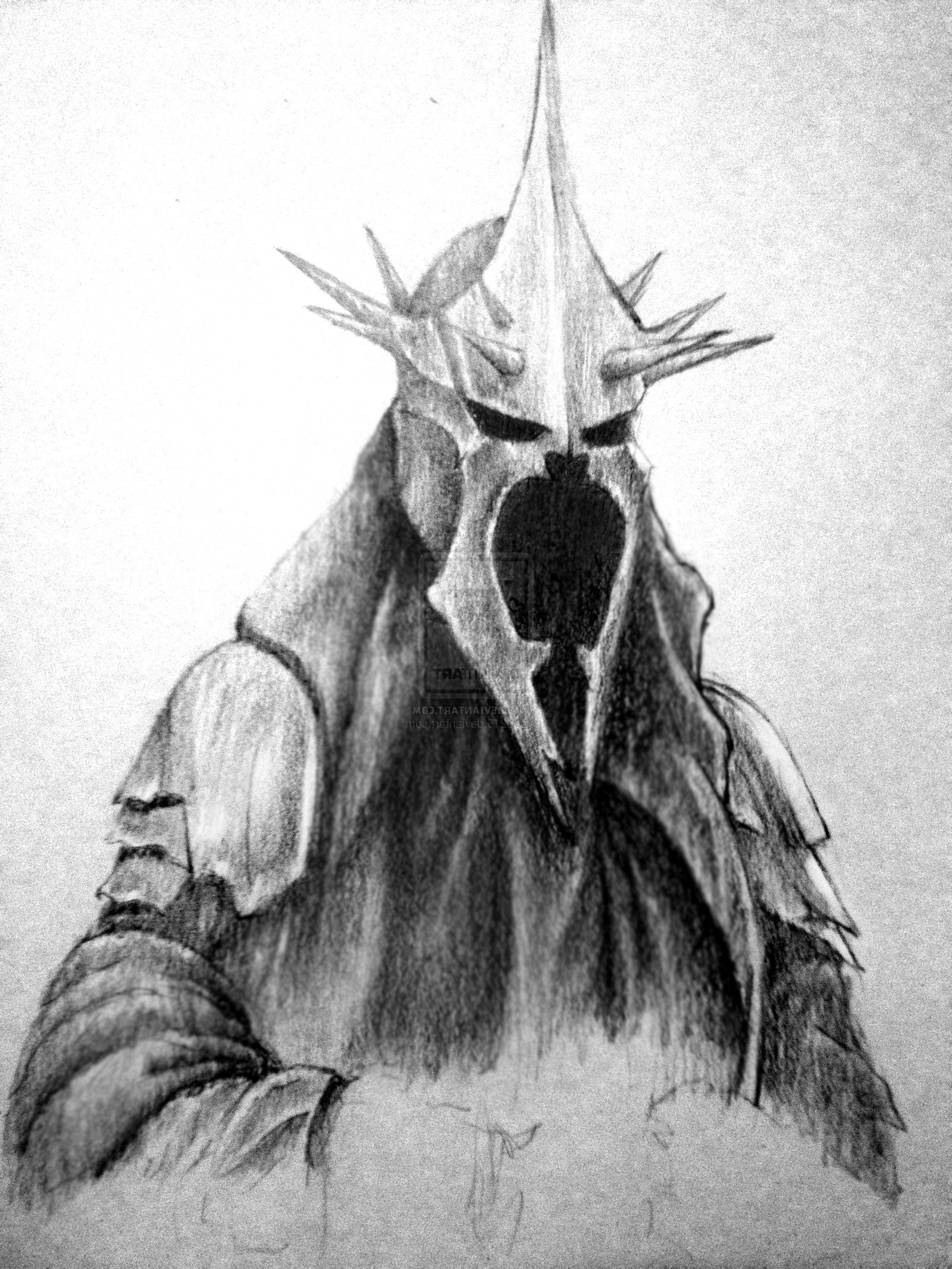 The Lord Of The Rings, Drawing, Witchking Of Angmar Wallpapers HD