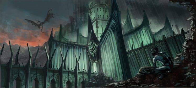 Gollum, Smeagol, Minas Morgul, Middle earth: Mordor, Nazgûl, The Lord Of The Rings HD Wallpaper Desktop Background