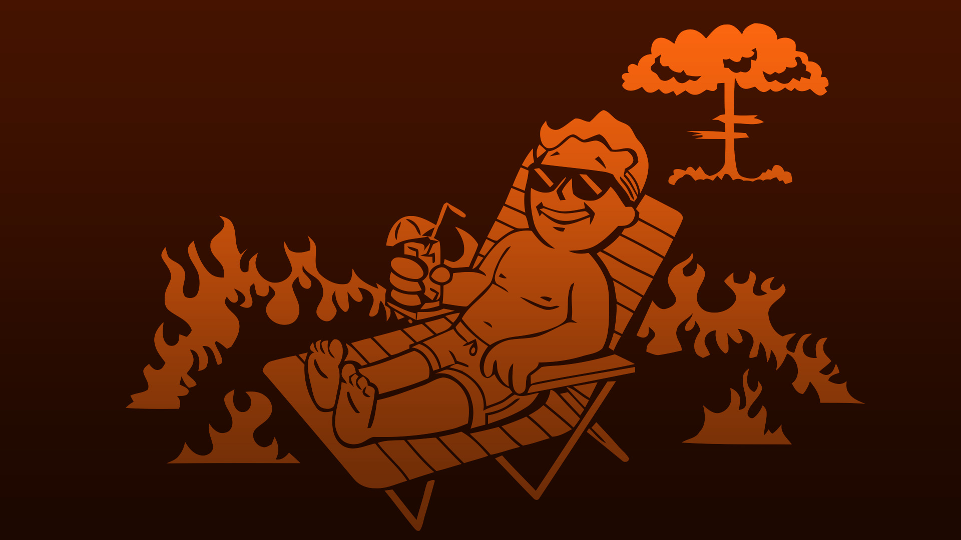Fallout, Video Games, Deck Chairs, Vault Boy Wallpapers HD / Desktop and Mo...