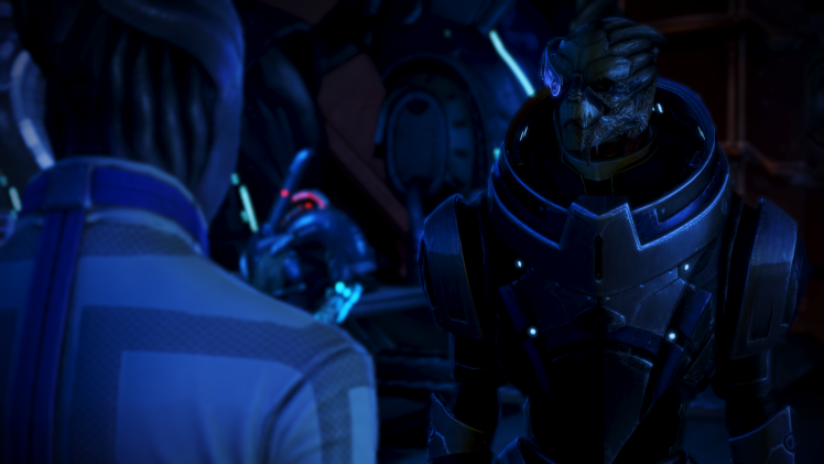 Mass Effect, Garrus Vakarian, Liara TSoni HD Wallpaper Desktop Background