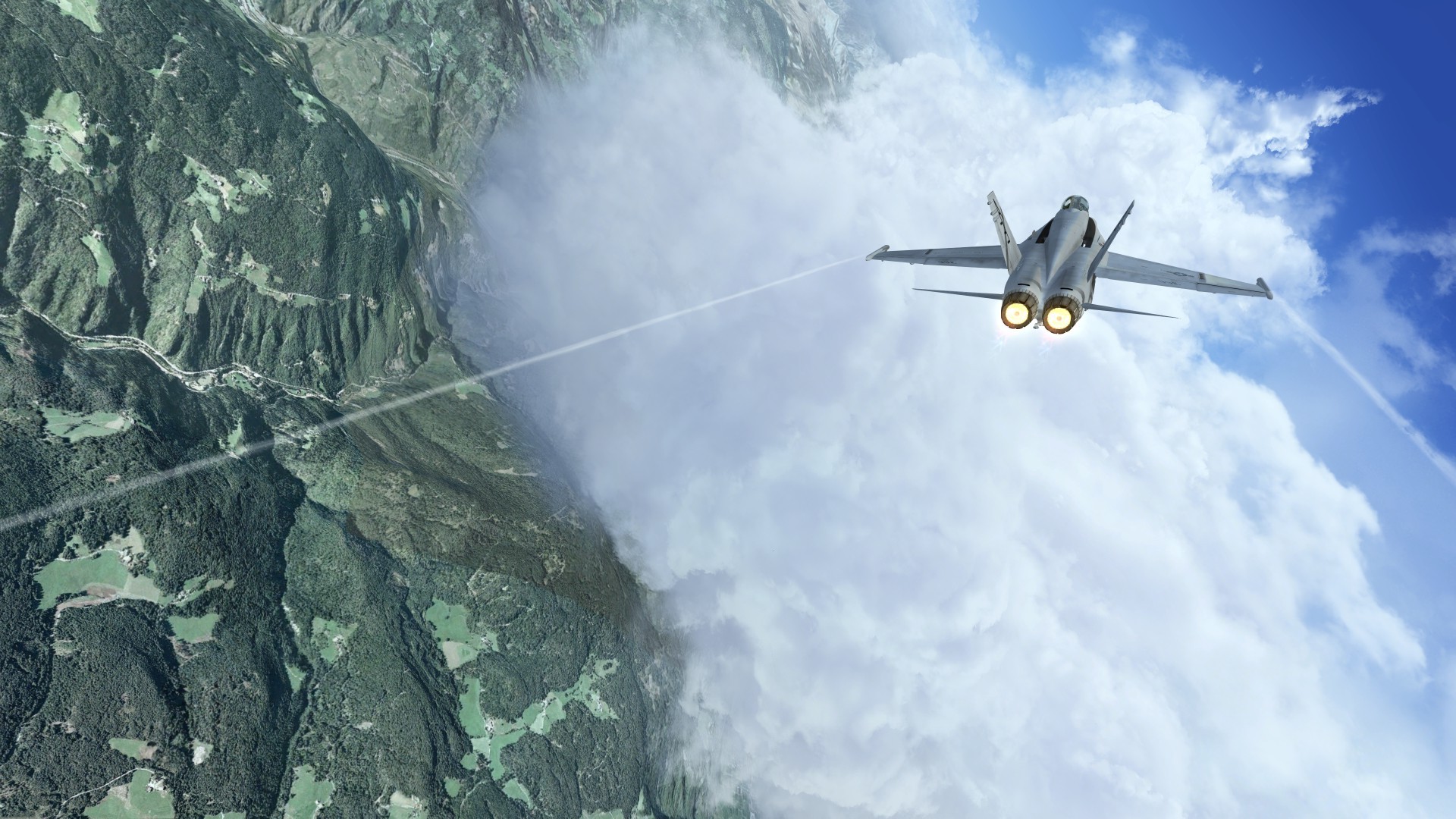 video Games, Airplane, McDonnell Douglas F A 18 Hornet Wallpaper