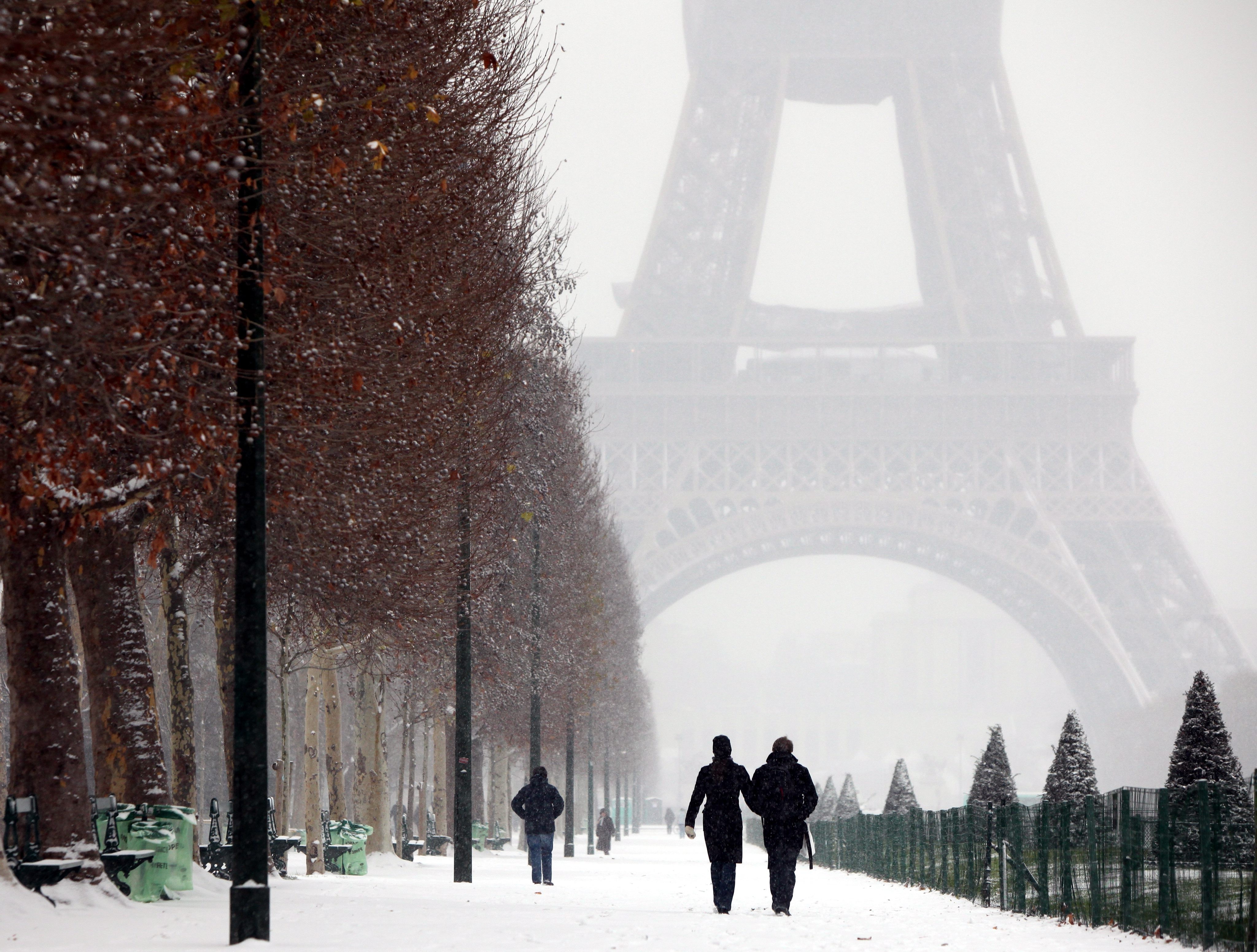 Paris, From Paris With Love, Winter, Snow Wallpaper