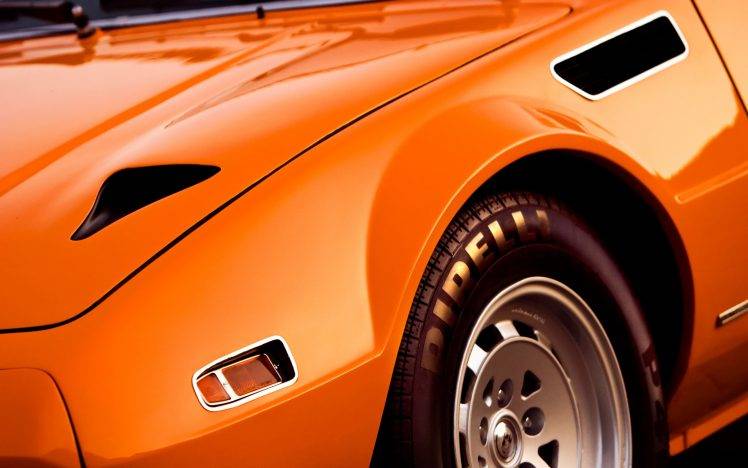 car, Muscle Cars, Orange Cars HD Wallpaper Desktop Background