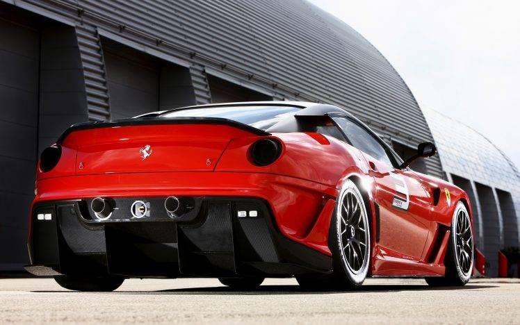 car, Ferrari, Ferrari 599XX, Red Cars HD Wallpaper Desktop Background