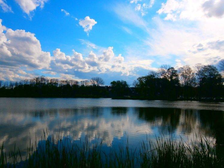lake, Sky, Serbia HD Wallpaper Desktop Background