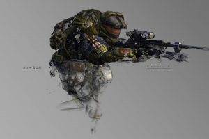 Halo, Video Games, Sniper Rifle, Halo Reach