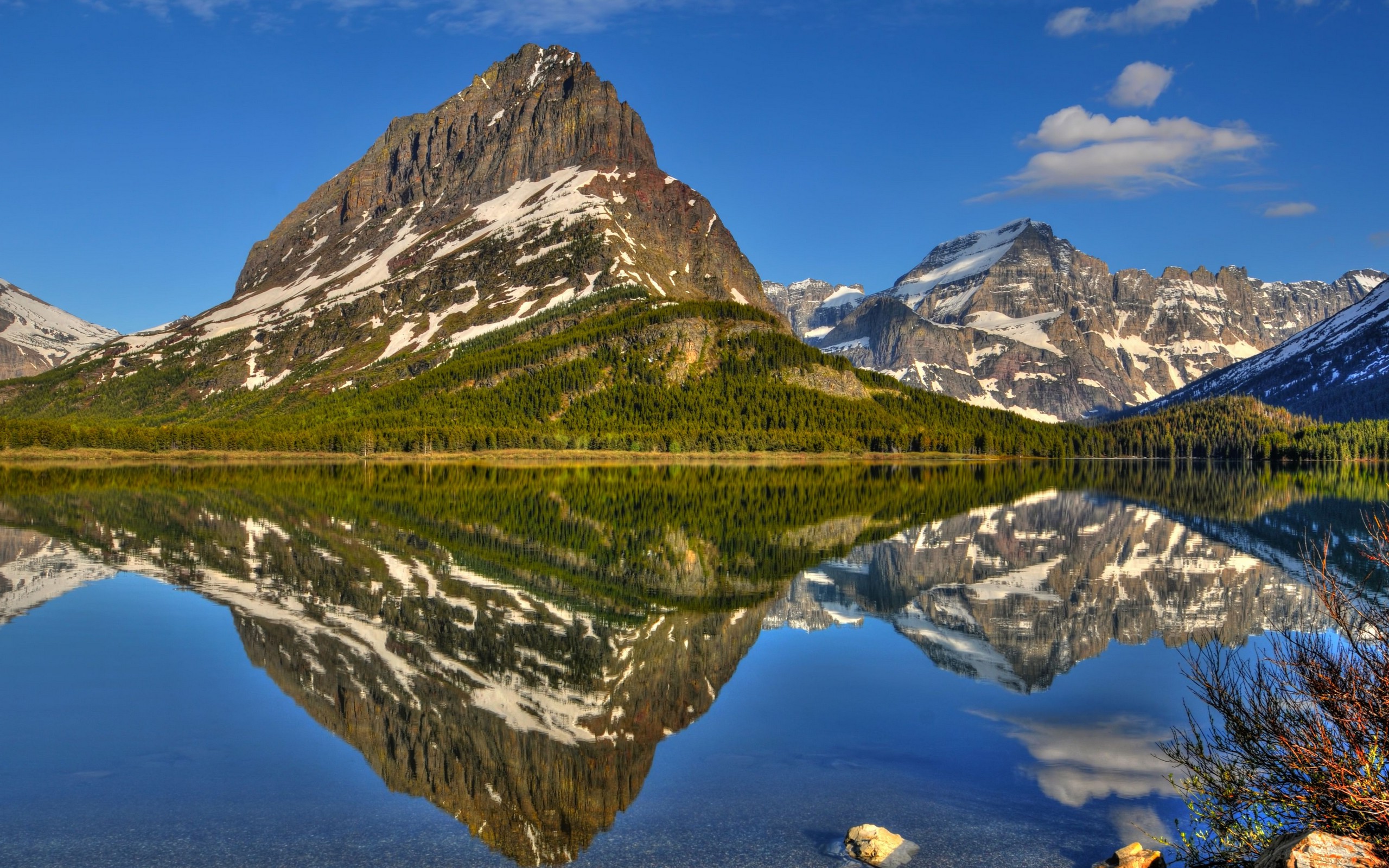 nature, Landscape, Mountain, Reflection, Lake Wallpaper