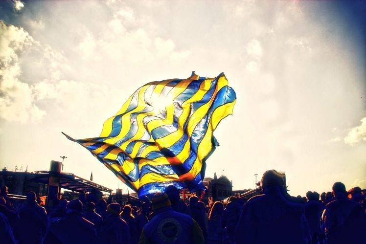 Fenerbahçe, Soccer Clubs, Sun Rays HD Wallpaper Desktop Background