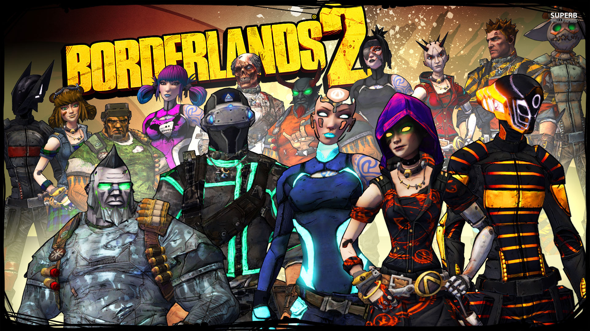 video Games, Borderlands 2 Wallpaper