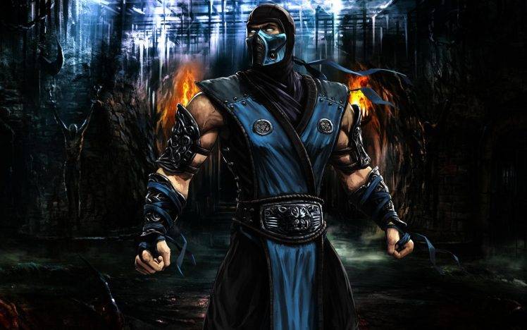 Mortal Kombat, Sub Zero, Video Games HD Wallpaper Desktop Background