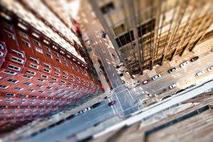 aerial View, Road, Car, Building, Tilt Shift, New York City