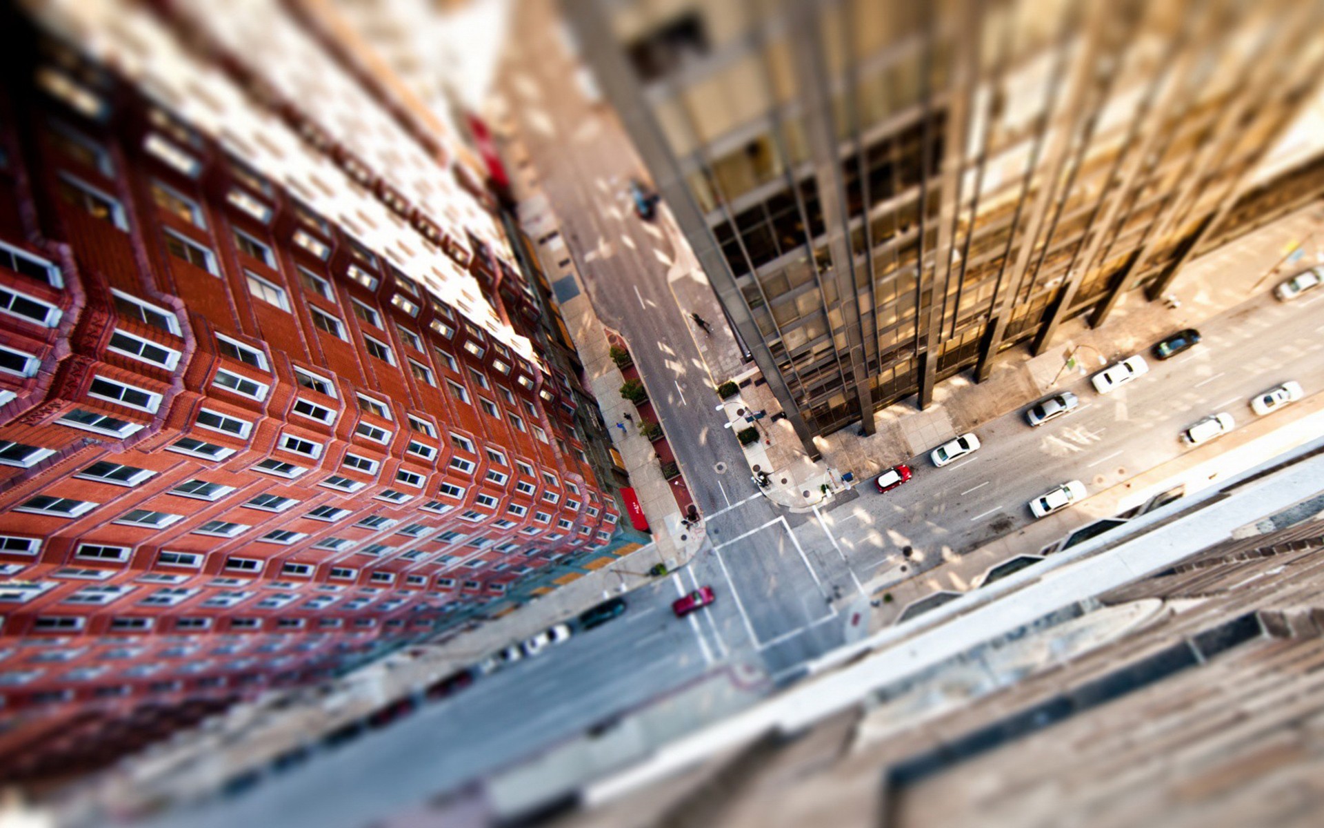 aerial View, Road, Car, Building, Tilt Shift, New York City Wallpaper