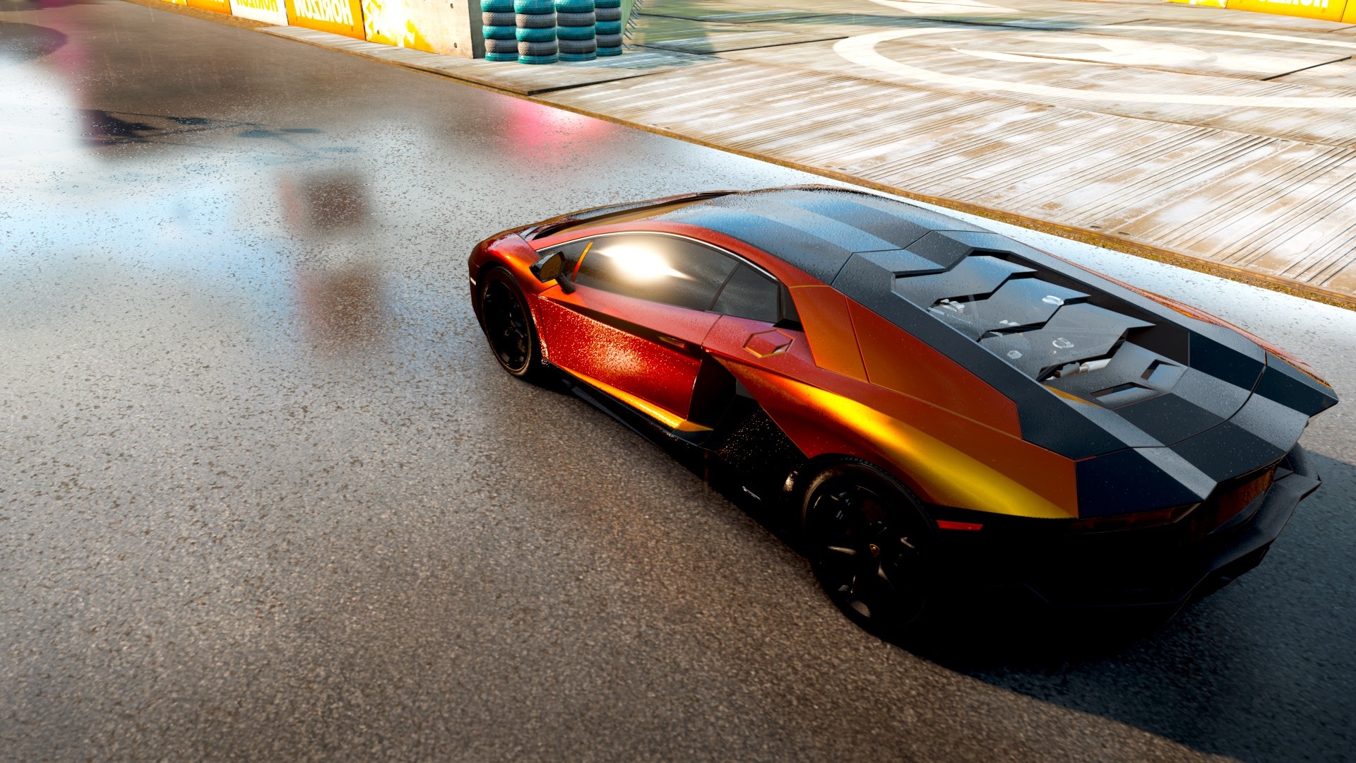 Lamborghini, Lamborghini Aventador, Forza Horizon 2, Video Games Wallpaper