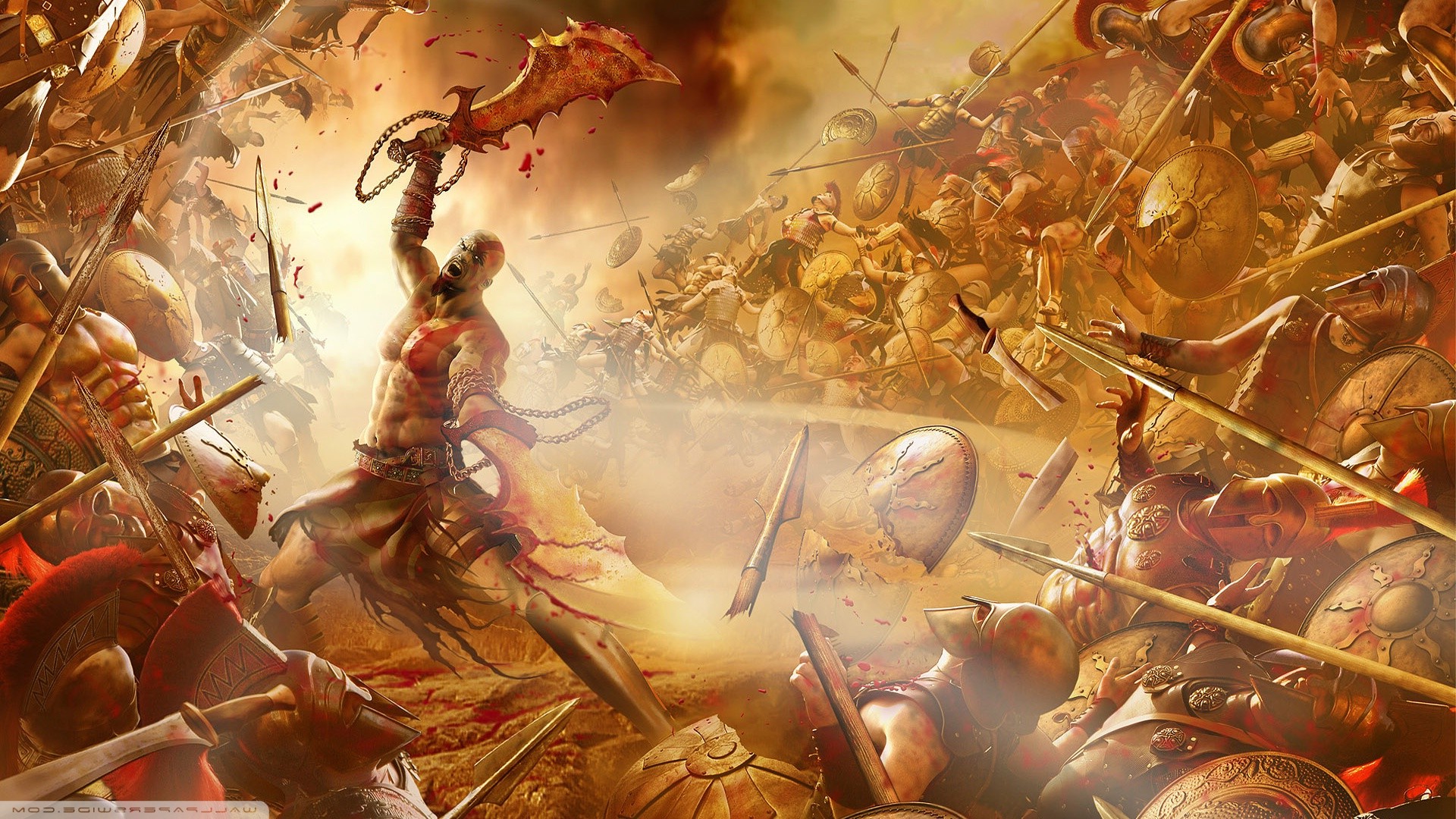Kratos, God Of War, Video Games Wallpaper
