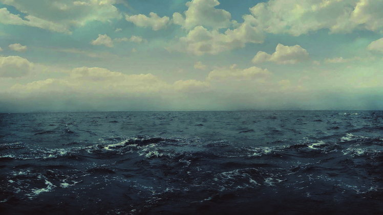 water, Clouds, Nature, Sea HD Wallpaper Desktop Background