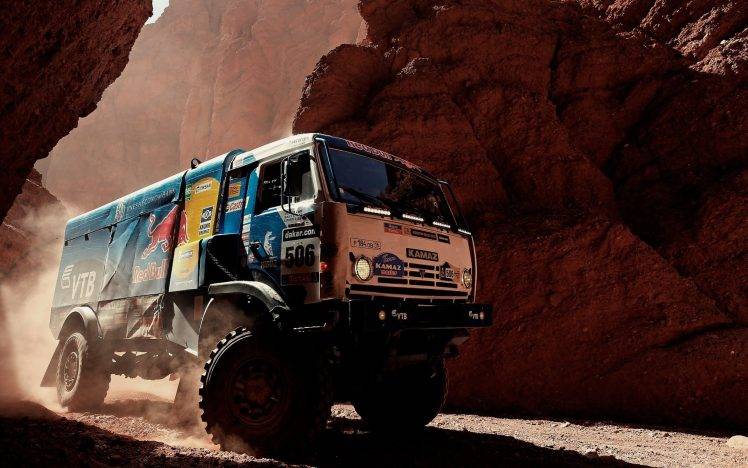 Rally Truck, Car, Dakar HD Wallpaper Desktop Background