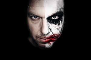 photo Manipulation, Men, Joker, Black Background